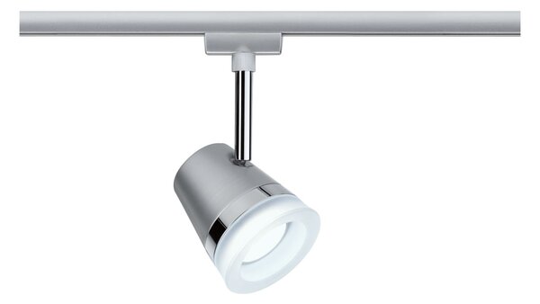 P 95526 Smart Home Zigbee URail spot Cone matný chrom 1x5W GU10 stmívatelné nastavitelná bílá - PAULMANN