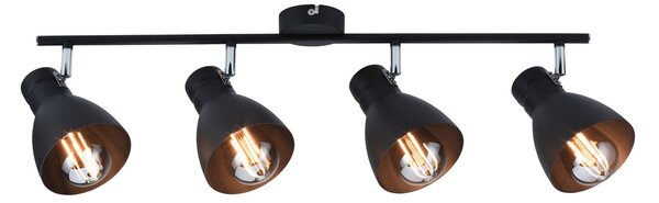 P 66762 Bodové svítidlo Davy 4-ramenné max. 4x20W černá bez zdroje světla - PAULMANN