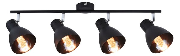 P 66762 Bodové svítidlo Davy 4-ramenné max. 4x20W černá bez zdroje světla - PAULMANN