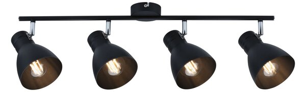 P 66762 Bodové svítidlo Davy 4-ramenné max. 4x20W černá bez zdroje světla - PAULMANN