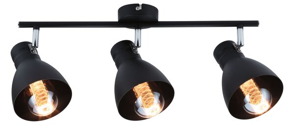P 66761 Bodové svítidlo Davy 3-ramenné max. 3x20W černá bez zdroje světla - PAULMANN