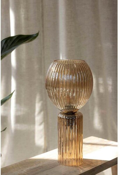 Stolní lampa Markslöjd, Oranžová, Ložnice, Sklo