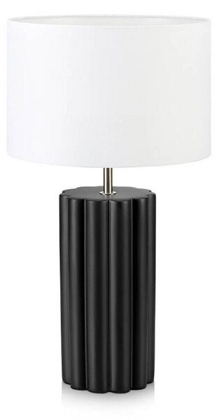 Stolní lampa Markslöjd, Bílá, Ložnice, Tkanina / Textil