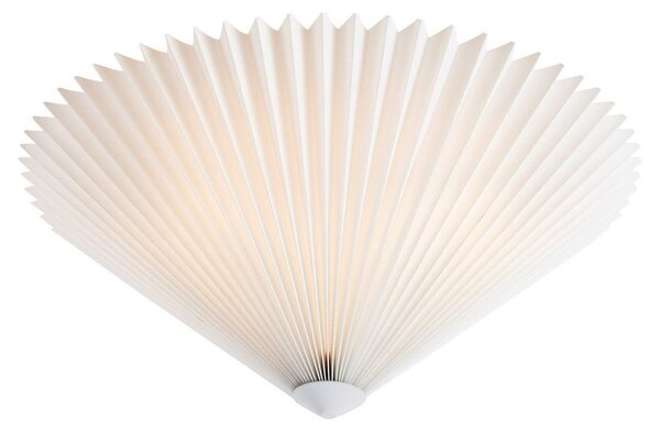 Stropní Lampa Markslöjd, Plisado, stmívatelné, Bílá, Obývací pokoj, Tkanina / Textil