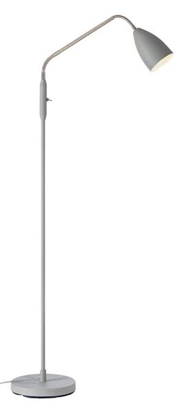 Stojací Lampa Markslöjd, Šedá, Obývací pokoj, Kov