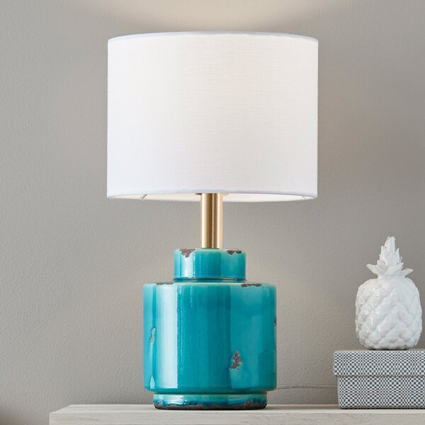 Stolní lampa Markslöjd, Cous, Modrá, Obývací pokoj, Keramika, Moderní