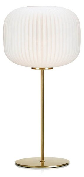 Stolní lampa Markslöjd, Bílá, Obývací pokoj, Sklo