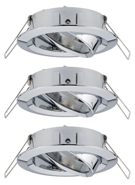P 92488 Vestavné svítidlo Choose spot výklopné max. 10W chrom 230V - PAULMANN