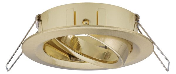 P 92489 Vestavné svítidlo Choose spot výklopné max. 10W mosaz kartáčovaná 230V - PAULMANN
