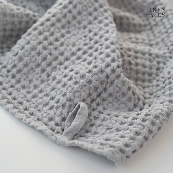 Světle šedé ručníky a osušky v sadě 3 ks Honeycomb – Linen Tales