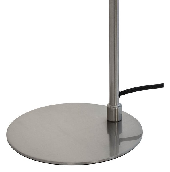 Stolní lampa Dyberg Larsen, Oswald, Černá, Obývací pokoj, Kov, Design