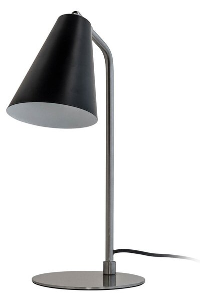 Stolní lampa Dyberg Larsen, Oswald, Černá, Obývací pokoj, Kov, Design