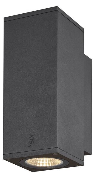 LA 1003418 ENOLA SQUARE UP/DOWN S Outdoor, nástěnné LED svítidlo, antracitové - BIG WHITE (SLV)