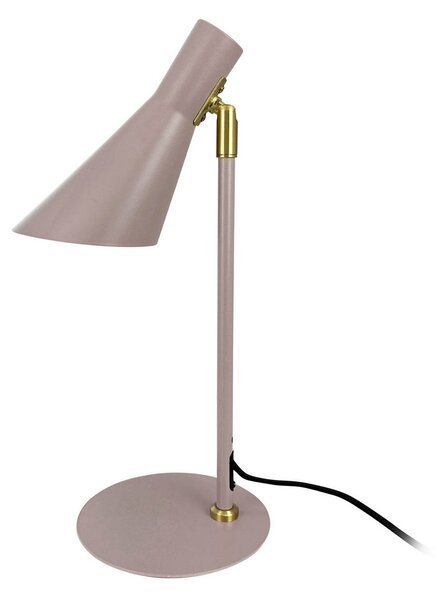 Stolní lampa Dyberg Larsen, DL12, Béžová, Obývací pokoj, Kov, Design
