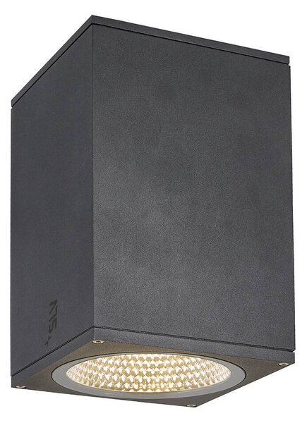 LA 1003439 ENOLA SQUARE L Outdoor, stropní LED svítidlo, antracitové, CCT 3000/4000K - BIG WHITE (SLV)