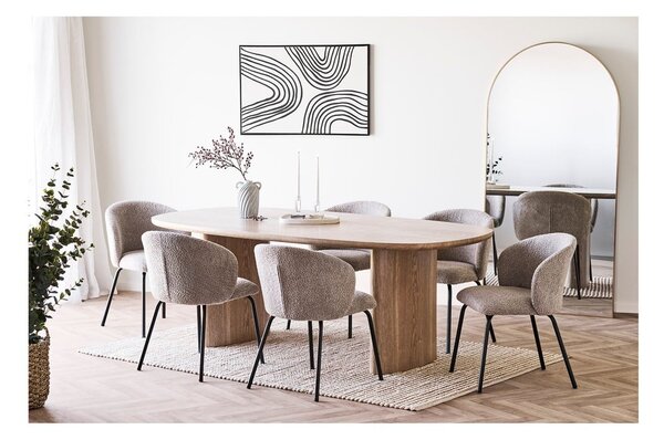 Světle modrá keramická váza (výška 22 cm) Mimi – House Nordic