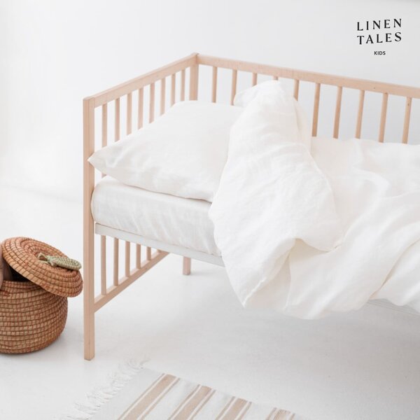 Lněné dětské povlečení na jednolůžko 140x200 cm – Linen Tales
