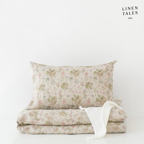 Lněné dětské povlečení na jednolůžko 140x200 cm – Linen Tales