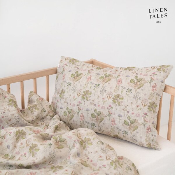 Lněné dětské povlečení na jednolůžko 140x200 cm – Linen Tales
