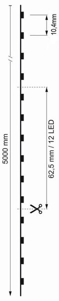 IMPR 840309 Deko-Light flexibilní LED pásek 3535-192-24-RGBNW-5m 24V DC 96,00 W 4000 K 4350 lm 5000
