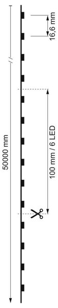 IMPR 930517 Deko-Light flexibilní LED pásek 5050-60-24V-RGB+3000K-50m 24V DC 650,00 W 3000 K 27000 lm 50000