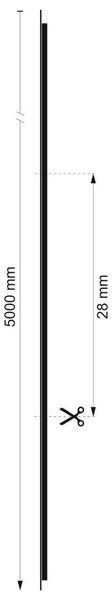 IMPR 840374 Deko-Light flexibilní LED pásek COB-576-24V-2700-6500K-5m 24V DC 37,50 W 2700-6500 K 3485 lm 5000