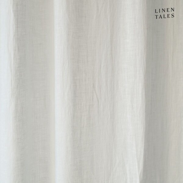 Bílá záclona 130x200 cm Daytime – Linen Tales