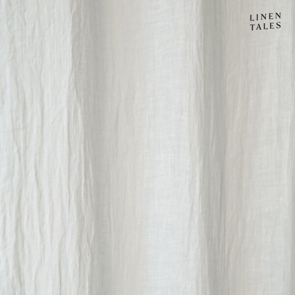 Bílá lněná záclona 130x200 cm White – Linen Tales