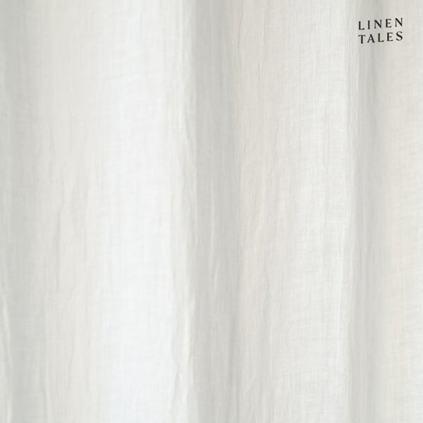 Bílá lněná záclona 130x200 cm White – Linen Tales