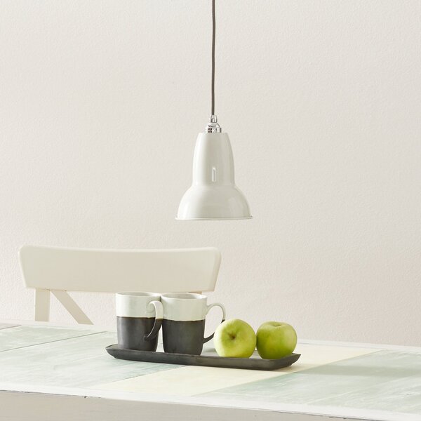 Závěsná svítidlo Anglepoise, Original, stmívatelné, Bílá, Obývací pokoj, Kov, Industriální design