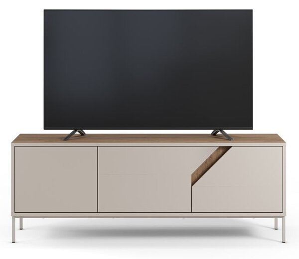 Komoda v dekoru dubu v krémovo-přírodní barvě 150x55x35 cm Lilou – Marckeric