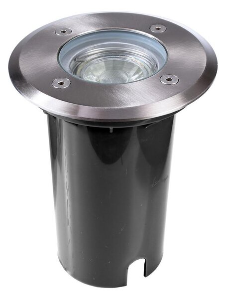 IMPR 730474 Deko-Light zemní svítidlo Aton kulaté 220V GU10 7W stříbrné - DEKOLIGHT