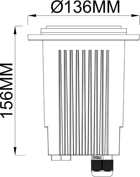 IMPR 730476 Deko-Light zemní svítidlo Phakt kulaté 220V E27 9W stříbrná - DEKOLIGHT