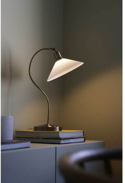 Stolní lampa Markslöjd, Zlatá / mosazná, Obývací pokoj, Kov