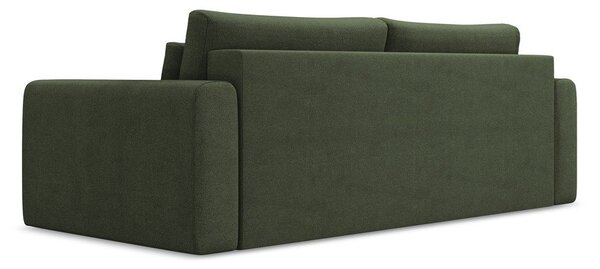 Khaki rozkládací/s úložným prostorem pohovka 238 cm Kapua – Makamii
