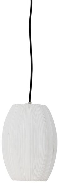 Závěsná svítidlo Bloomingville, Pica, Bílá, Obývací pokoj, Tkanina / Textil