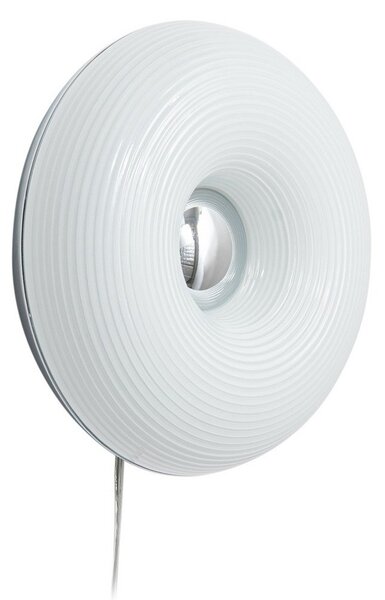 Nástěnná Svítidla Lindby, Fjora, stmívatelné, Bílá, Obývací pokoj, Sklo, Design