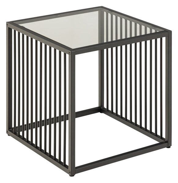 Odkládací stolek se skleněnou deskou 40x40 cm Strington – Actona