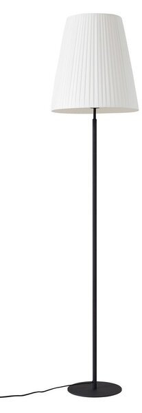 Stojací Lampa Lindby, Virelle, Bílá, Obývací pokoj, Tkanina / Textil, Moderní