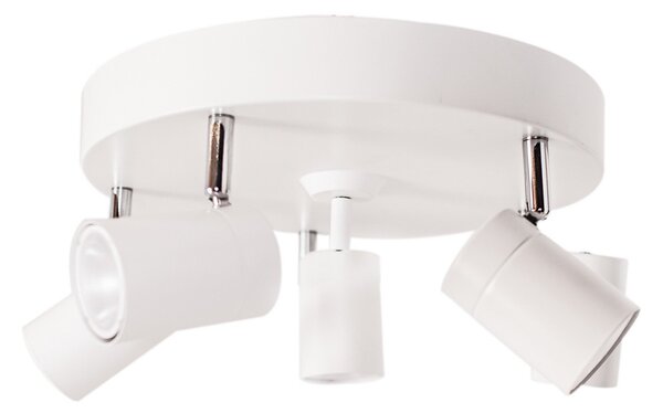 Stropní Lampa By Rydéns, Correct, stmívatelné, Bílá, Obývací pokoj, Kov, Moderní