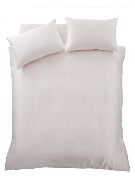 Růžové saténové povlečení na dvoulůžko/prodloužené 230x220 cm Silky Soft – Catherine Lansfield