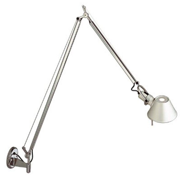 Nástěnná Svítidla Artemide, stmívatelné, Metalická, Pracovna, Hliník, Design