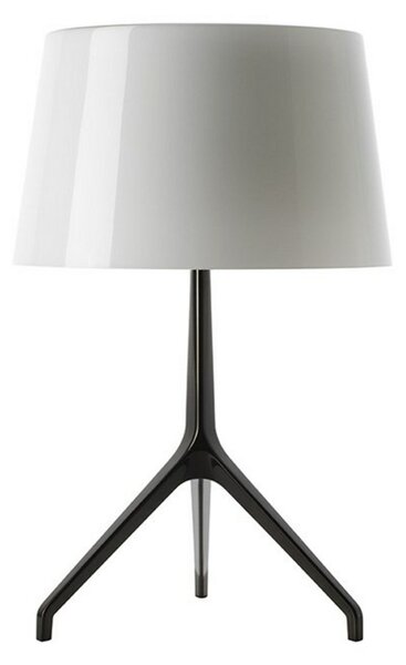 Stolní lampa Foscarini, stmívatelné, Bílá, Hliník