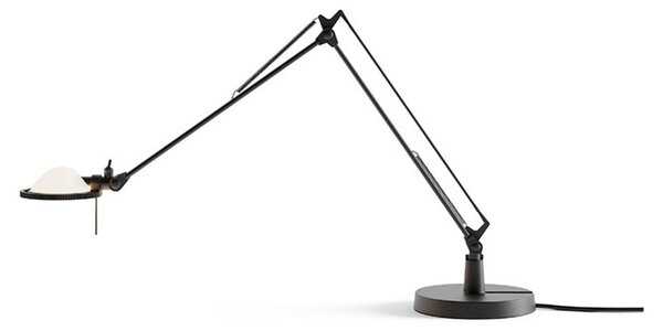 Stolní lampa Luceplan, Černá, Pracovna, Hliník
