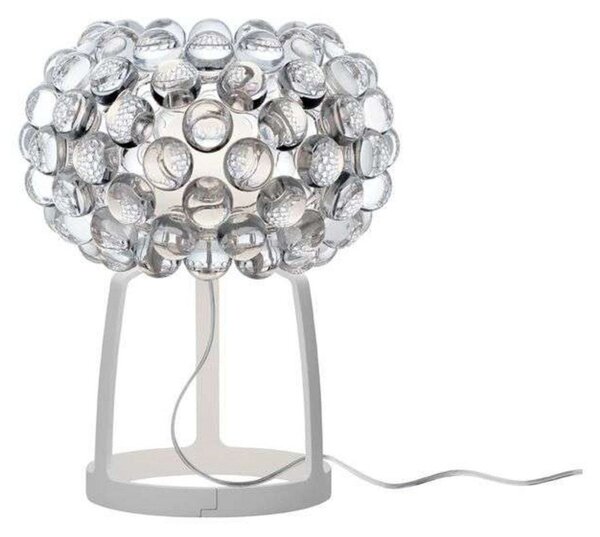 Stolní lampa Foscarini, stmívatelné, Transparentní, Obývací pokoj, Kov