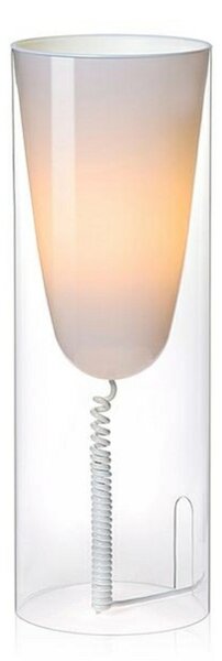 Stolní lampa Kartell, Transparentní, Obývací pokoj, Plast