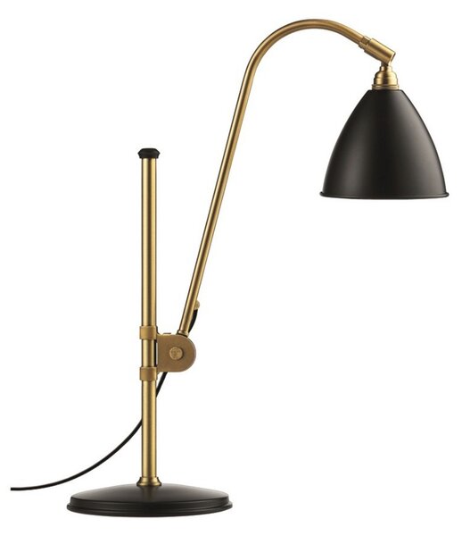 Stolní lampa GUBI, Zlatá / mosazná, Obývací pokoj, Kov
