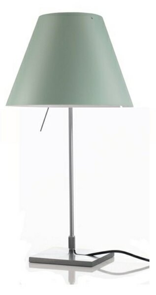 Stolní lampa Luceplan, Zelená, Obývací pokoj, Hliník