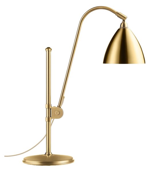 Stolní lampa GUBI, Zlatá / mosazná, Obývací pokoj, Kov