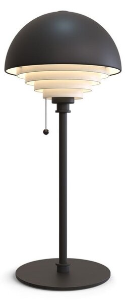 Stolní lampa Herstal, Černá, Obývací pokoj, Kov